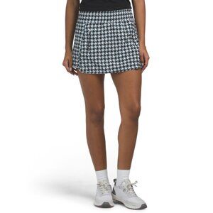 THE BUBBLE Black/White Fairway Tall Skort